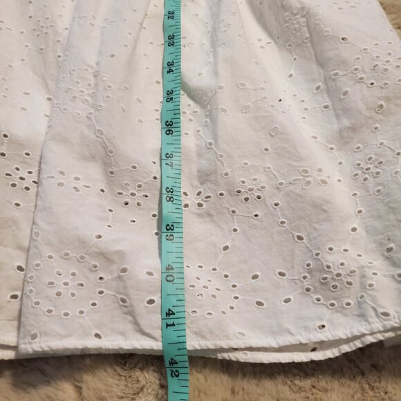 Lilly Pulitzer White Eyelet Maxi Dress M | Coastal Luxe Resort Bridal Boho - Picture 11 of 12